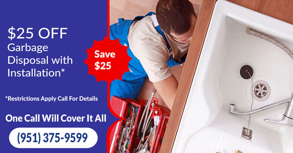I E Plumbing Services Inc Coupon Garbage Disposal With Installation