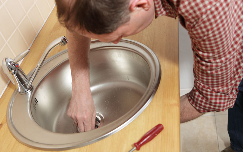 sink installation